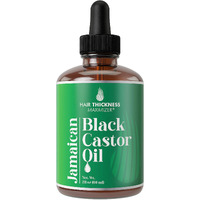Jamaican Black Castor Oil For Hair Growth. Strengthens & Hydrates Thinning, Dry Hair For A Healthier-Looking Scalp. For Women & Men - Vegan & Unscented 2Oz Serum