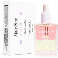 Melodysusie 15Ml Cuticle Oil,Nail Strengthener With Jojobal & Vitamin E,Nail Growth That Repairs Cuticles & Promotes,Moisturizes & Conditions Dry Skin,Rose