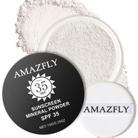 Mineral Setting Powder, Spf 35, Talc-Free Lightweight Loose Powder For A Smooth & Matte Finish - Oil Free, Skin-Improving Mineral Blurring Finishing Powder (#03 White Setting Makeup)