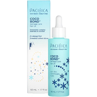 Pacifica Beauty, Coco Bond Hair Oil, Tame Flyaways, Overnight Treatment With Vitamins, Peptides, Moisturizing Repair For Glossy, Smooth, Silicone-Free, Vegan Hair
