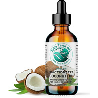 Bella Terra Oils - Organic Fractionated Coconut Oil (Mct) 4 Oz - A Treasured Elixir From Coconut, Enriched With Caprylic & Capric Acid, The Ultimate Carrier For Mixing Oils