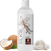 Silk Protein Conditioner For Damaged Hair - Ultra Moisturizing Conditioner For Dry Hair With Deeply Nourishing Shea Butter Argan Oil Green Tea & Aloe - Helps Define Curls & Control Frizz (12 Fl Oz)