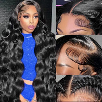 Bimkos 30 Inch 13X4 Body Wave Lace Front Wigs Human Hair 180% Density 13X4 Hd Lace Front Wigs Human Hair Lace Frontal Wigs For Women Glueless Wig Human Hair Pre-Plucked Body Wave Wigs With Baby Hair