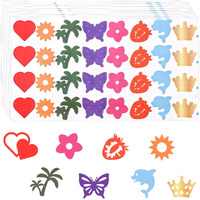 320Pcs Tanning Stickers For Body, 9.8 X 5.5Inch Self-Adhesive Tan Tattoo Sunbathing Decal 8 Styles Suntan Bed Sticker Sun Shaping Patch For Summer Holiday Beach Essential Stuff Supply Accessories
