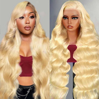 Arsoya 613 13X6 Lace Front Wig Human Hair 22 Inch 210 Density Blonde Wig Human Hair Body Wave Lace Front Wigs Pre Plucked 613 Hd Lace Front Wigs Human Hair