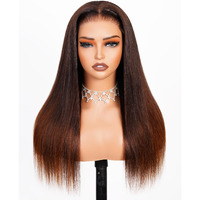 Arabella Hair 5X6 Glueless Wigs 2P/430# Pre Plucked Pre Cut 230% Density Glueless Wigs 12A Human Hair Wig Pre Plucked Bleached Knots Loose Body Wave Wig 20Inch
