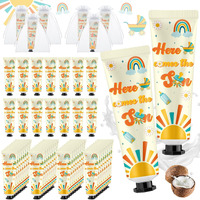 Swiffen 48 Sets Baby Shower Hand Cream Bulk Here Comes The Son Baby Shower Favors Bridal Thank You Hand Cream For Guests Travel Size Lotion With Organza Bags