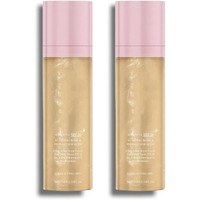 2Pcs Sunglaze Sheer Setting Mist Sunscreen Spf 50, Broad Spectrum Water-Resistant Face And Body Spray,Hydrating Makeup-Friendly Glow Spray,Non-Greasy & Fast-Absorbing, That Sets Makeup Flawlessly
