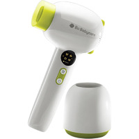 Bc Babycare Gentle Cordless Hair Dryer For Baby And Kids, Quiet Portable Mini Blow Dryer For Infant, Children Hair Dryer, Low Heat/Speed With 4 Model For Hair Diaper And Full Body (Green)