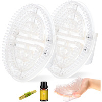 Meridian Brush Massage Body,Beauty Salon Professional Custom Meridianbrush Set,Meridian Pressure Brushes,Full Body Massages Brush With Essential Oil,Full Bodys Relaxation Comb Massage Tools (2 Set)