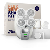 Freebird Flexseries Electric Razor For Women - Silk Smooth Legs, Body Hair, & Pubic Shaver - For Private Area, Sensitive Skin, Bikini Trimmer