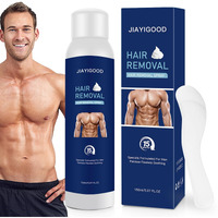 Men's Hair Removal Spray Foam - Plant Extract Soothing Depilation Spray Painless & Gentle Depilatory Cream For All Skin Types - Effective For Armpits, Chest, Back, Legs & Body