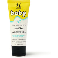 Black Girl Sunscreen Baby Spf 50 Lotion For Face & Body - Mineral Sunscreen For Kids & Babies, Sun Protection For Skin, Water Resistant For 80 Minutes, No White Cast For Melanin Rich Skin - 3 Fl Oz