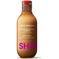 Josie Maran Argan Moisture Plump Hair Shampoo - Hydrating & Volumizing Argan Oil Shampoo - Strengthens, Repairs & Plumps Hair For Body & Shine - Helps Reduce Split Ends - Juicy Fruits (8 Fl Oz)