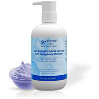 Copper Peptide & Hyaluronic Acid - Body Lotion - Anti-Aging, Skin Firming & Hydrating Formula, 10 Fluid Ounce