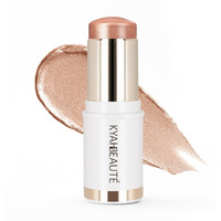Mymerry Dewy Highlighter Makeup, Highlighter Makeup Stick For Face And Body, Radiant & Shimmer Glow, Buildable Color For All Day | Vegan & Cruelty-Free | Bronze Caramel Gold 15G/0.53Fl.Oz