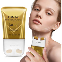 Ah-8 Firming Neck Cream,Roller Neck Creams For Crepey Skin Body Care Comfort, Tightening & Moisturizing Skin, Reduces Neck Lines, Improves Elasticity, Anti-Aging, Skin Care Repair (Gold, 120G)