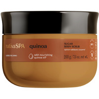 Nativa Spa By O Botic  Rio Quinoa Sugar Body Scrub, Gentle Exfoliation & Skin Firmness Foot & Body Scrub, 7 Ounce