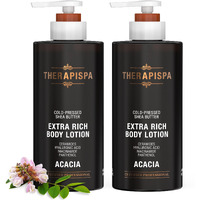 Therapispa Scented Body Lotion For Women - Deep Hydration & Nourishing Moisturizer With Shea Butter, Ceramides & Panthenol To Soften & Strengthen Extremely Dry Skin (Acacia, 17.0 Fl Oz)