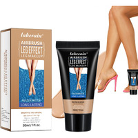 Waterproof Leg Makeup No Transfer,Full Coverage Body Concealer For Legs, Vein Cover-Up Cream, Even Skin Tone, Natural Tan Finish, Instant Tanning Flawless Legs,Body Foundation (#02 Medium Glow, 30Ml)