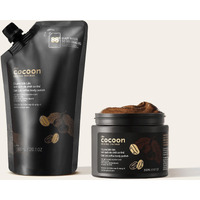 Cocoon Dak Lak Coffee Body Polish With Refill Bag. 100% Vegan Exfoliating Scrub For Smooth & Glowing Skins | Reduce Stretch Marks, Acne & Cellulite | Gift For Coffee Lovers (27 Fl Oz)