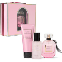 Victoria's Secret Bombshell 3 Piece Luxe Fragrance Gift Set: 1.7 Oz. Eau De Parfum, Travel Lotion & Shimmer Mist