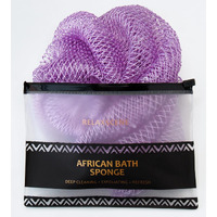 African Net Sponge Authentic - Real African Exfoliating Sponge With Knots - African Net Washcloths For Body Scrubber Exfoliator - Back Scrub For Shower