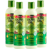 Ors Olive Oil Incredibly Rich Moisturizing Hair Lotion With Castor Oil 8.5 Ounces (Pack Of 4)