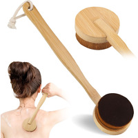 Howhen Self Tanner Brushes With Long Handle For Body, Back Brush Applicator For Controlled Sunless Tanning Fake Tan