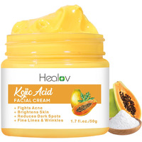 Kojic Acid Cream - Skin Brightening Cream For Age Spots, Hyperpigmentation, Intimate Areas - Dark Spot Remover, Reduces Acne, Scars, And Evens Tone - Kojic Acid Lotion For Brighter, Glowing Look