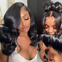 Gurxen Hidden Strap Body Wave 360 Lace Front Wigs Human Hair For Women Full Lace Frontal Human Hair Wigs 360 Hd Lace Front Wig Pre Plucked With Baby Hair 16Inch