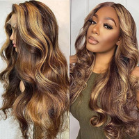 Beliana Glueless Wigs Human Hair Pre Plucked Pre Cut 5X5 Hd Lace Closure Wigs Human Hair For Women 180 Density Ready To Go Wig Body Wave Lace Front Wigs For Beginners (4/27 Color, 18 Inch)