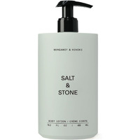 Salt & Stone Body Lotion For Women & Men| Scented Daily Body Lotion | Hydrates, Nourishes & Softens Skin | Restores Dry Skin | Fast-Absorbing | Cruelty-Free & Vegan (450 Ml) (Bergamot & Hinoki)
