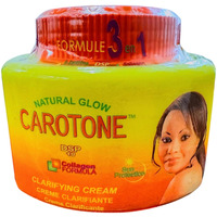 Natural Glow Carrot Cream - 300 Ml Large Size - Daily Hydration With Carrot Extract And Vitamin E - Face And Body Care Moisturizer