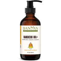 Banyan Botanicals Bakuchi Oil+ - Natural Face Oil & Body Oil - With Bakuchiol & Ayurvedic Herbs To Support Healthy & Radiant Skin - 8 Oz - Non-Gmo Sustainably Sourced Physician-Formulated