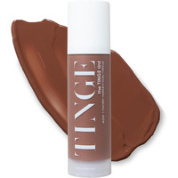 Tinge Tint Body Makeup, Lasts Up To 48 Hours, Medium Coverage Cream With Amino Acids, Hyaluronic Acid & Lysine, Semi Matte Finish, Water & Transfer Resistant, Vegan, 3.38 Fl Oz Tube - Deep Cool