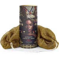 African Net Sponge Authentic - Afro Scrub Exfoliating Net Sponge With Knots - African Bath Sponges For Body Scrubber Exfoliator - Back Scrubber For Shower Bathing Accessories