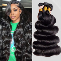 Zgwg Bundles Human Hair 20 22 24 Inch 3 Bundles Human Hair Body Wave 12A Grade Soft And Full