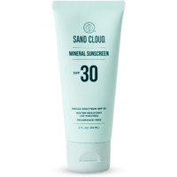 Sand Cloud Broad Spectrum Mineral Sunscreen For Body Spf 30, 3 Oz - Fragrance-Free Body Mineral Sunscreen That Hydrates, Nourishes, & Protects Skin - Zinc Oxide Body Sunscreen For Sensitive Skin