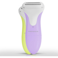 Pinkpapaya Electric Shaver For Legs,Electric Razor For Women Pubic Hair,Bikini Trimmer,Shaver For Women,Body Hair Removal For Underarms,Wet/Dry,Cordless,Purple/Ij7T