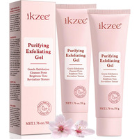 2 Pack Purifying Exfoliating Gel, Purifying Moisturizing_Gel Facial, Purify-Ing Exfoliat-Ing Scrub, Cleansing Face And Body Exfoliating_Scrub