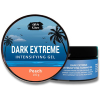 Oys Glow Tanning Gel, New Dark Extreme Intensifying Tanning Accelerator Sunbed Cream Self Tan Body Care Lotion(Peach Flavor)