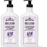 J.R. Watkins Daily Moisturizing Body Lotion, Lavender, 18 Fl Oz, 2 Pack