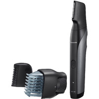 Panasonic Body Groomer For Men And Women, Unisex Wet/Dry Cordless Electric Body Hair Trimmer With 2 Comb Attachments, Multi-Directional Shaving In Sensitive Areas - Er-Gk80-S (Black)