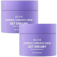 Ztsgu 2 Pcs Get Dreamy Overnight Toning Whip, Reduce Fine Lines & Wrinkles Helps Target The Appearance Of Loose Skin On The Body.
