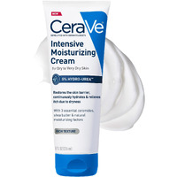 Cerave Intensive Moisturizing Cream, Body Moisturizer With Shea Butter, 72H Hydration + Skin Barrier Repair, Fragrance-Free Body Lotion For Extremely Dry Skin, 8Oz