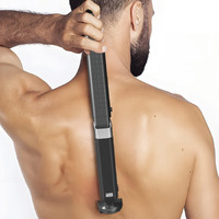 Chargeworx Electric Back Shaver And Hair Trimmer For Men Body Groomer With Extendable Back Blade Electric Razor For Hard To Reach Areas Back Shavers And Manscaping Tool For Men Battery Powered