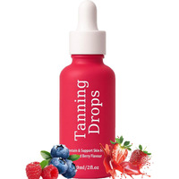 Sunless Tanning Liquid Drops - Oral Drinkable Self Tanning Liquid Drop, Natural Moisturizing Bronzing Tanner For Face & Body (1)