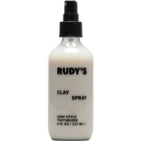 Rudy's Clay Spray - Hair Texturizer With Sea Salt - Paraben Free - For Fullness And Body (8 Fl Oz)