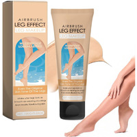 Waterproof Leg Makeup No Transfer - Body Scar & Leg Vein Cover Up For Black Skin, Tattoo Concealer For Varicose Veins (Light Glow)